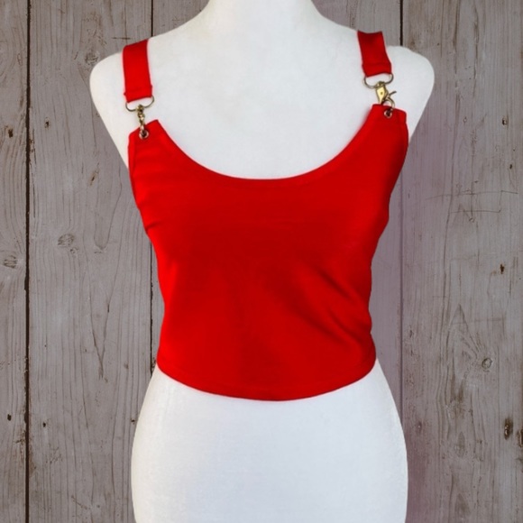 Wow Couture Sexy Neckline Bandage Crop top - Picture 4 of 9